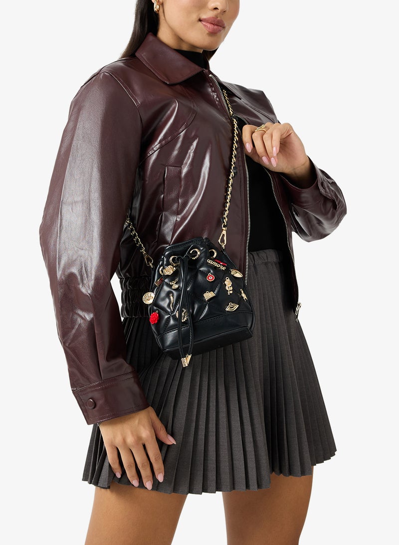 ALDO Romalove Printed Bucket Bag - Image 1